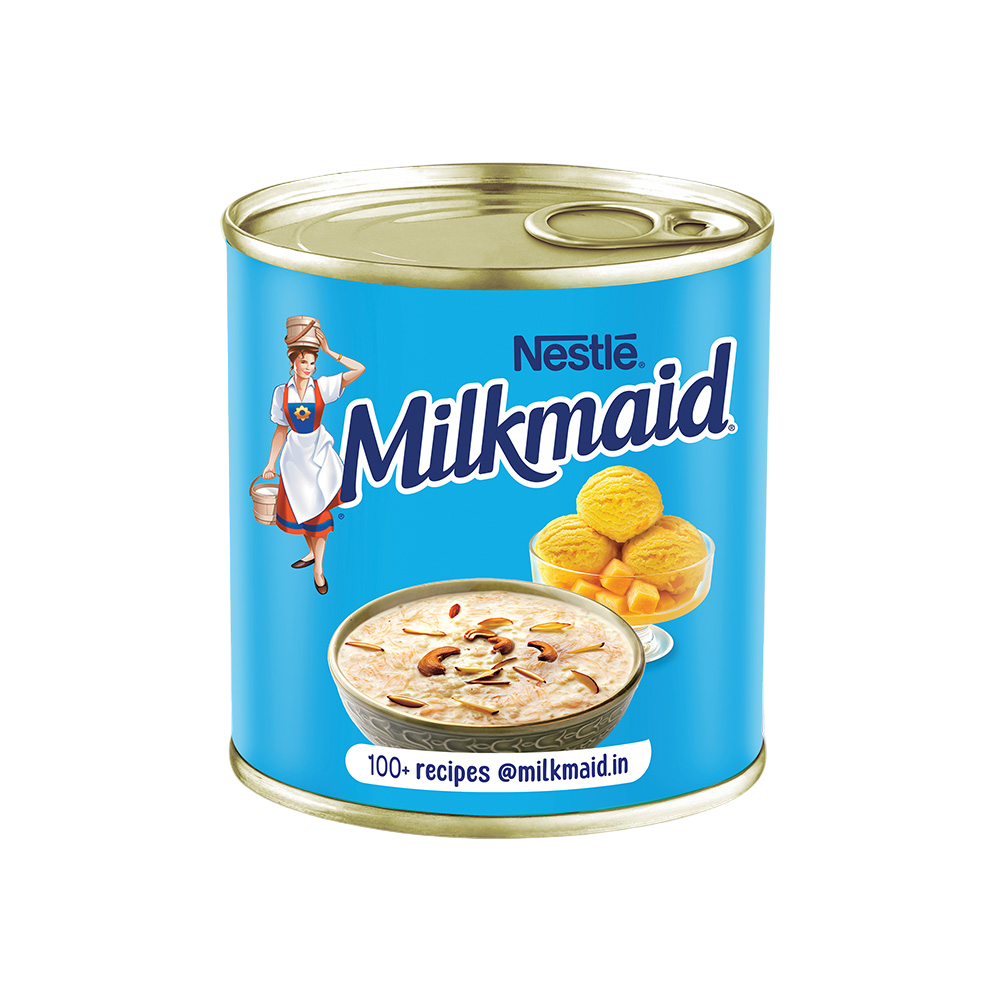 Nestle Milkmaid Partly Skimmed Sweetened Condensed Milk 380gm